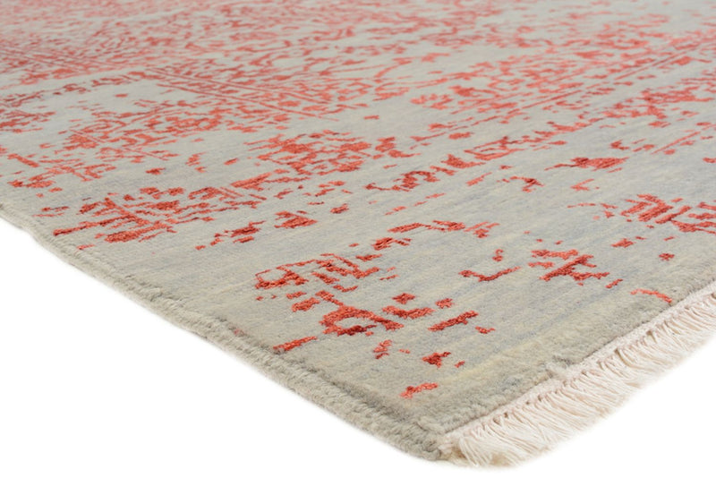 Alfombra de diseño - 297 x 245 cm - rojo claro