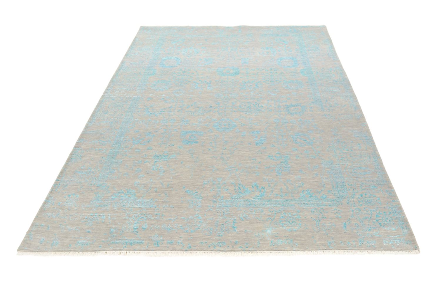 Alfombra de diseño - 249 x 167 cm - gris claro