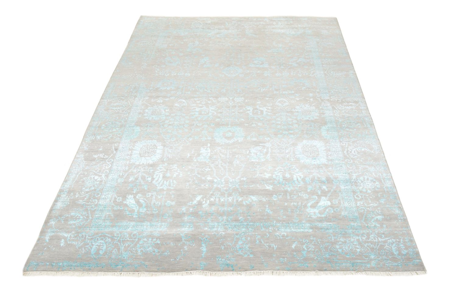 Alfombra de diseño - 249 x 167 cm - gris claro