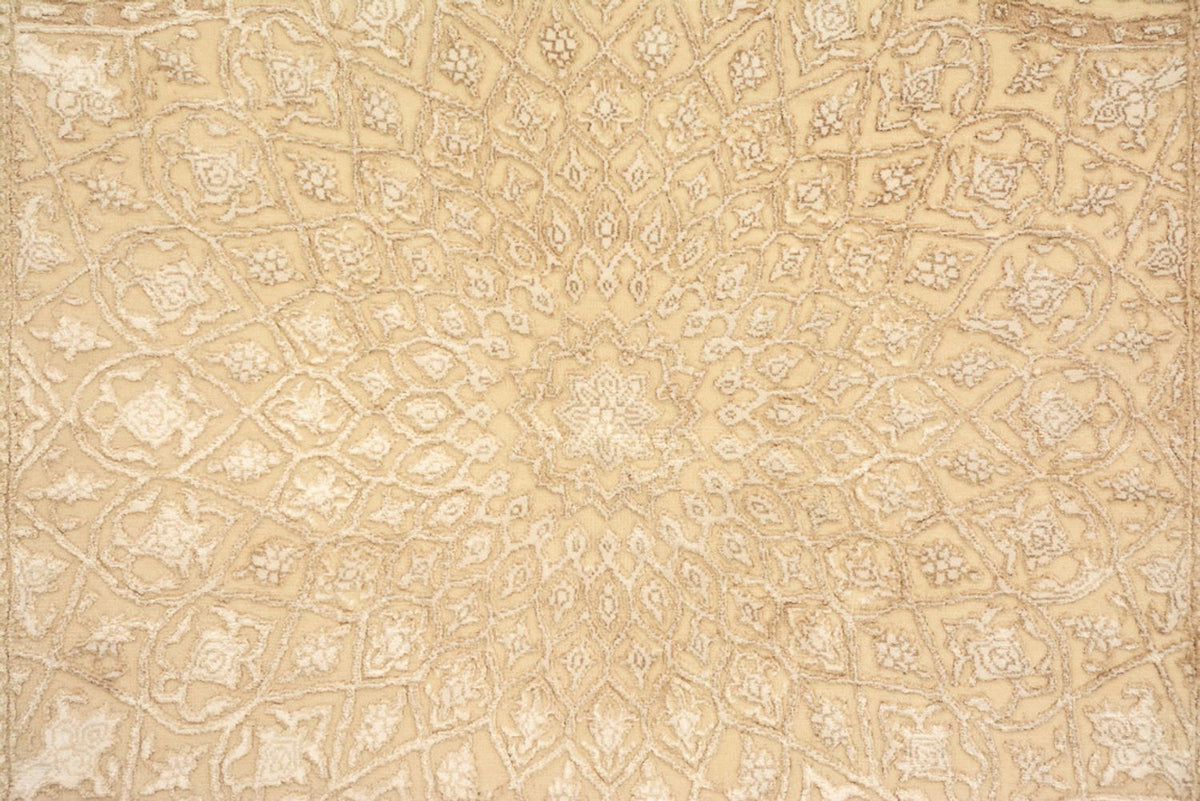 Alfombra oriental - 185 x 121 cm - beige oscuro