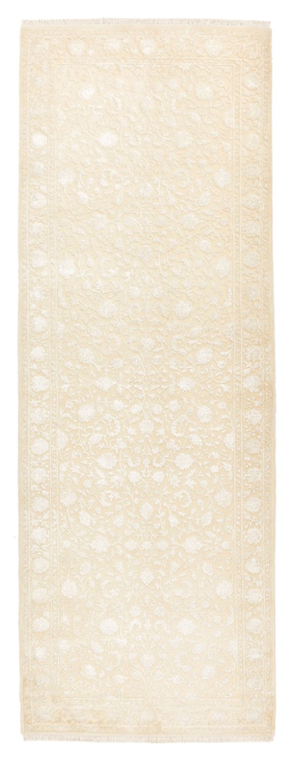 Alfombra de pasillo Alfombra oriental - 301 x 107 cm - beige claro