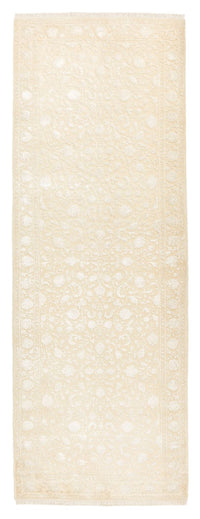 Alfombra de pasillo Alfombra oriental - 301 x 107 cm - beige claro