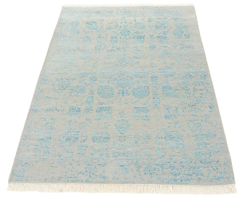 Alfombra de diseño - 151 x 105 cm - gris claro