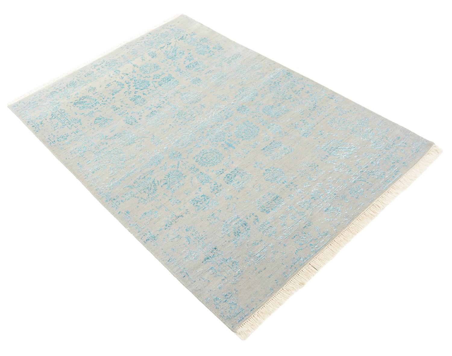 Alfombra de diseño - 151 x 105 cm - gris claro