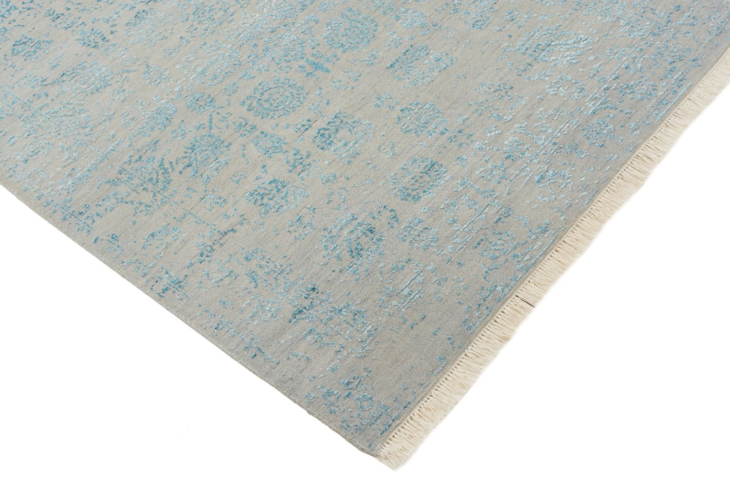 Alfombra de diseño - 151 x 105 cm - gris claro