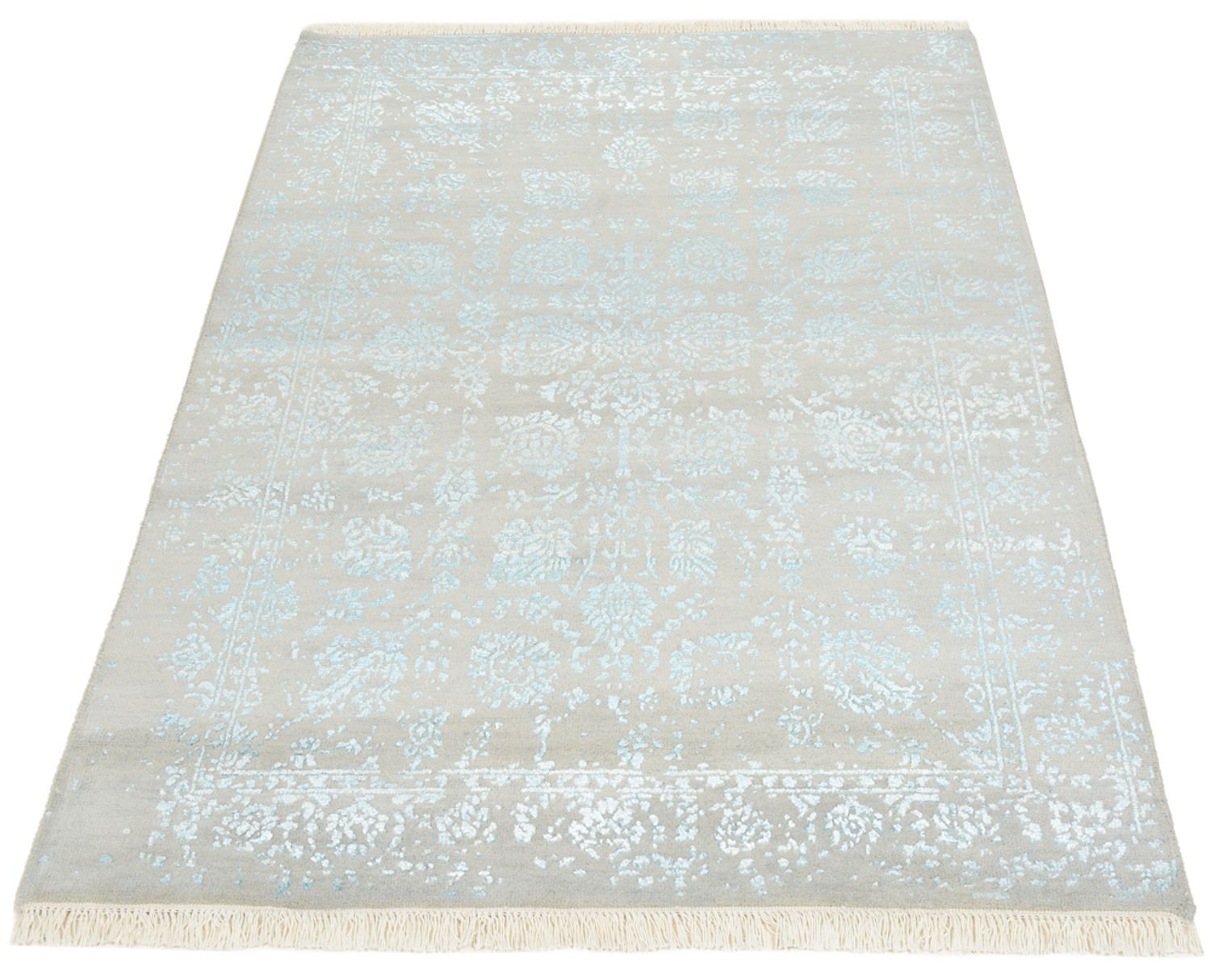 Alfombra de diseño - 151 x 105 cm - gris claro