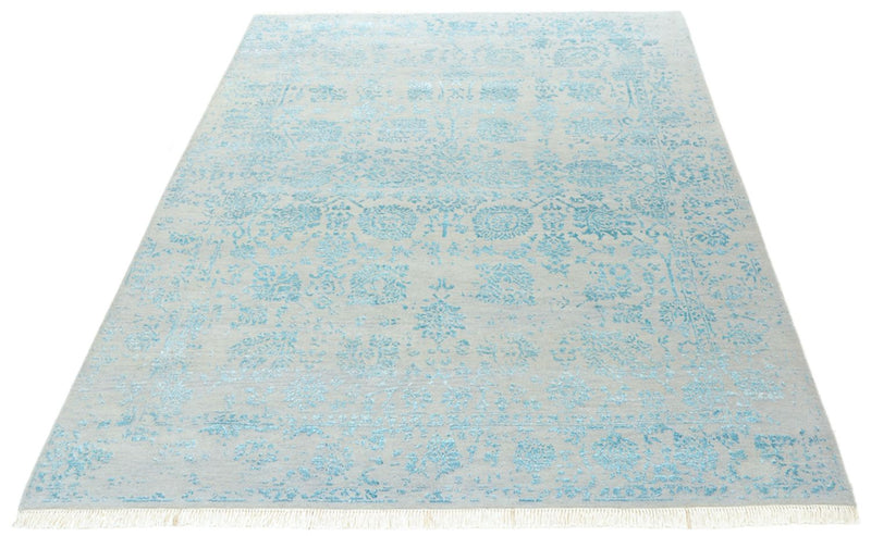 Alfombra de diseño - 202 x 155 cm - gris claro