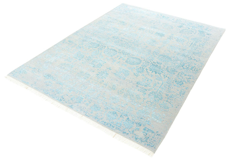 Alfombra de diseño - 202 x 155 cm - gris claro