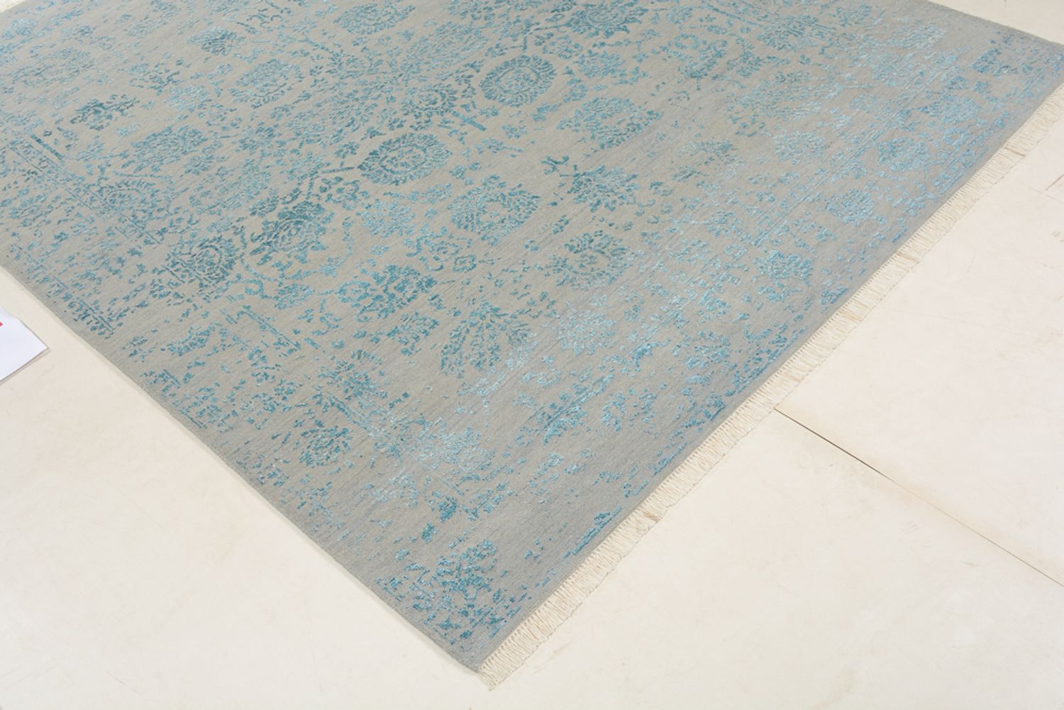 Alfombra de diseño - 202 x 155 cm - gris claro