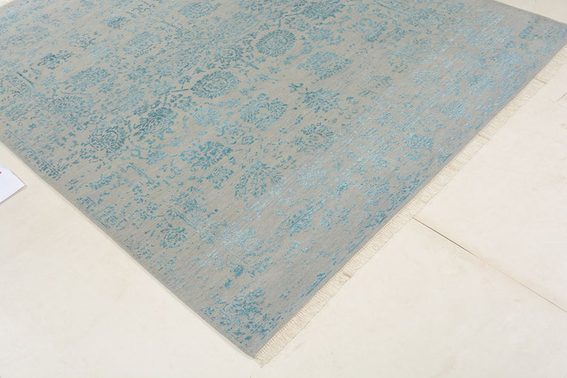 Alfombra de diseño - 202 x 155 cm - gris claro