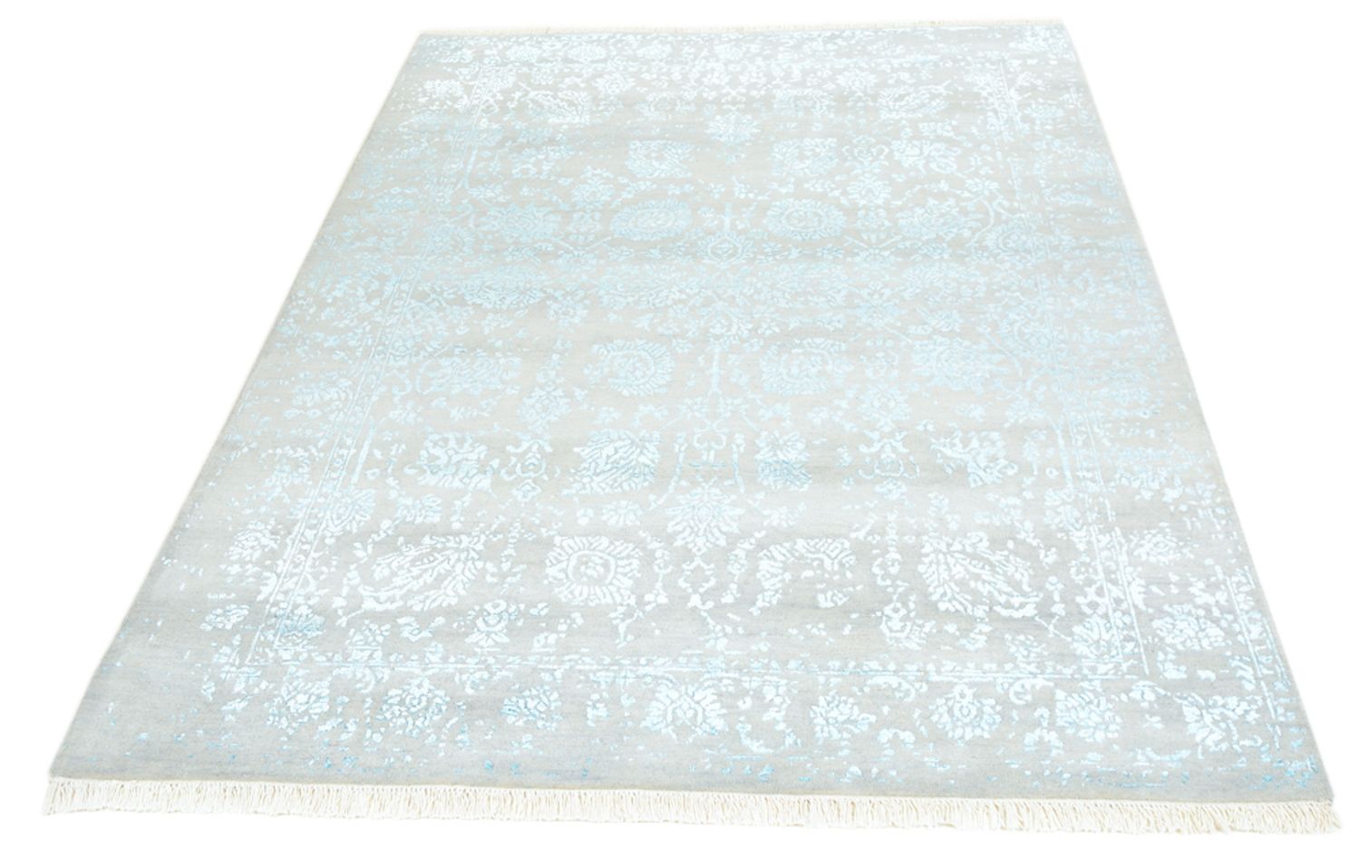Alfombra de diseño - 202 x 155 cm - gris claro
