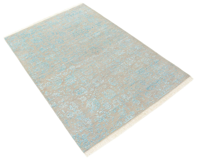 Alfombra de diseño - 151 x 102 cm - gris