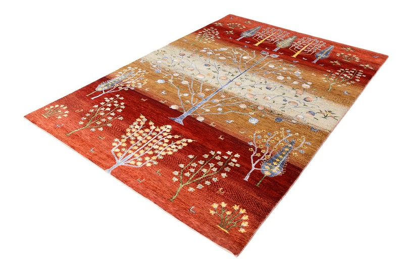Alfombra Gabbeh - Loribaft Indus - 242 x 177 cm - multicolor
