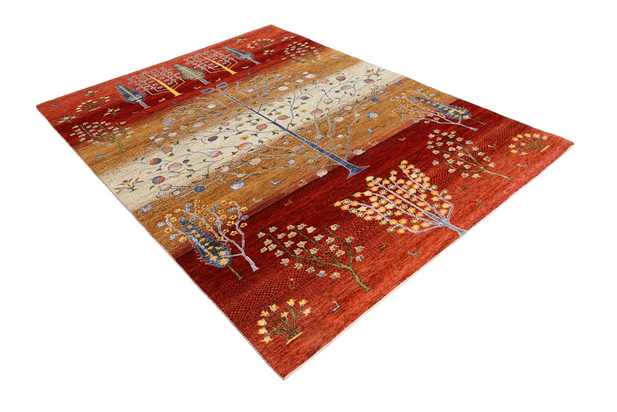 Alfombra Gabbeh - Loribaft Indus - 242 x 177 cm - multicolor