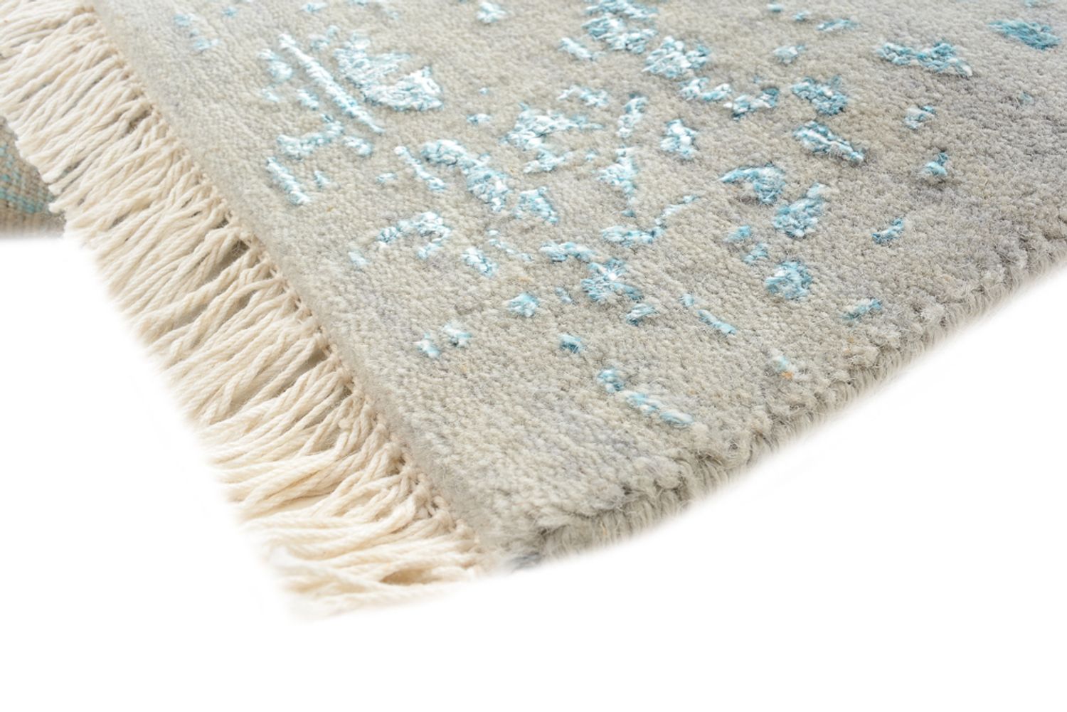 Alfombra de diseño - 181 x 122 cm - gris claro