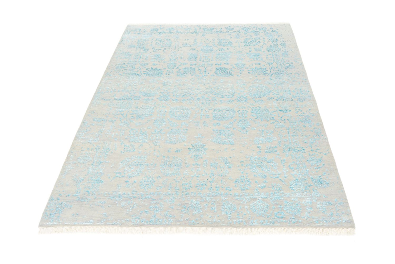 Alfombra de diseño - 194 x 149 cm - gris claro
