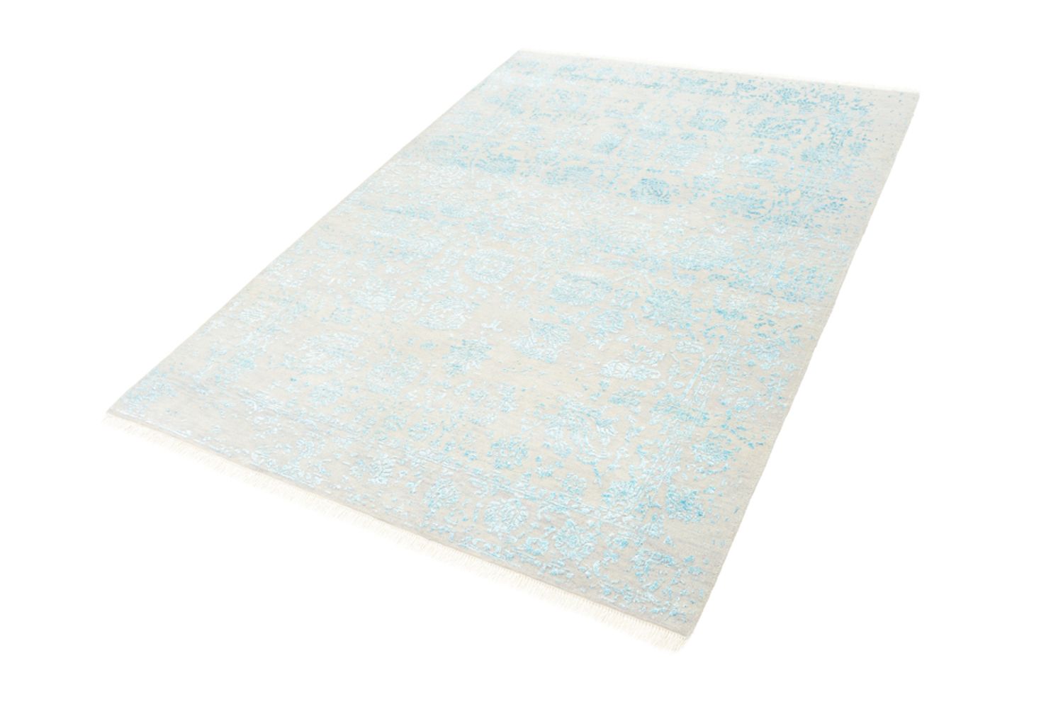 Alfombra de diseño - 194 x 149 cm - gris claro