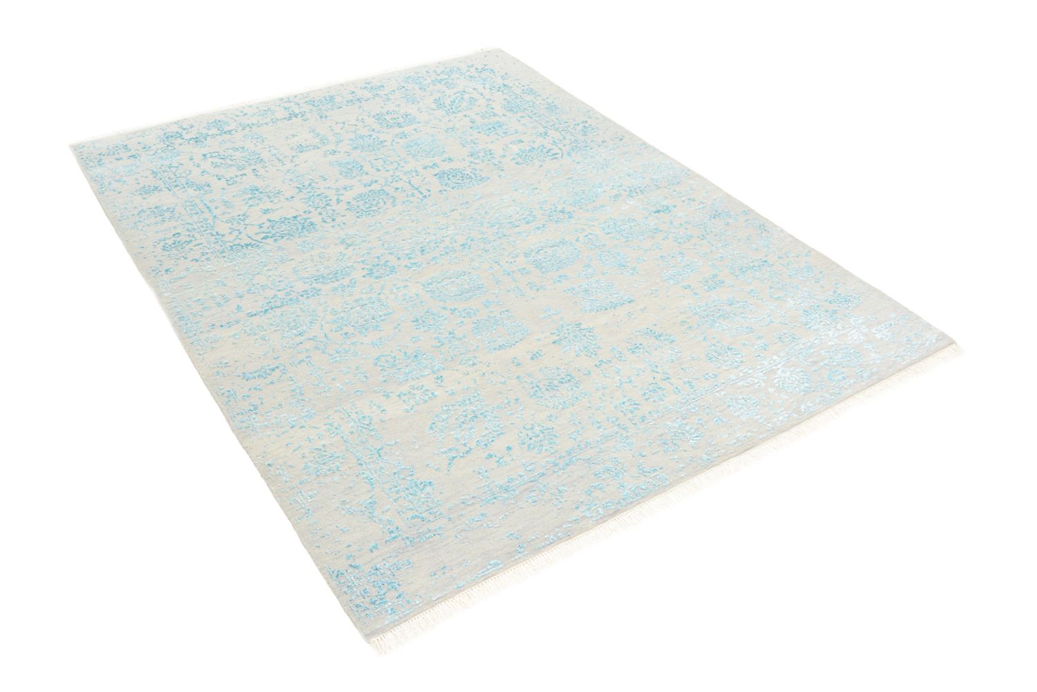 Alfombra de diseño - 194 x 149 cm - gris claro