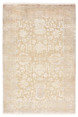 Alfombra de diseño - 183 x 124 cm - beige claro