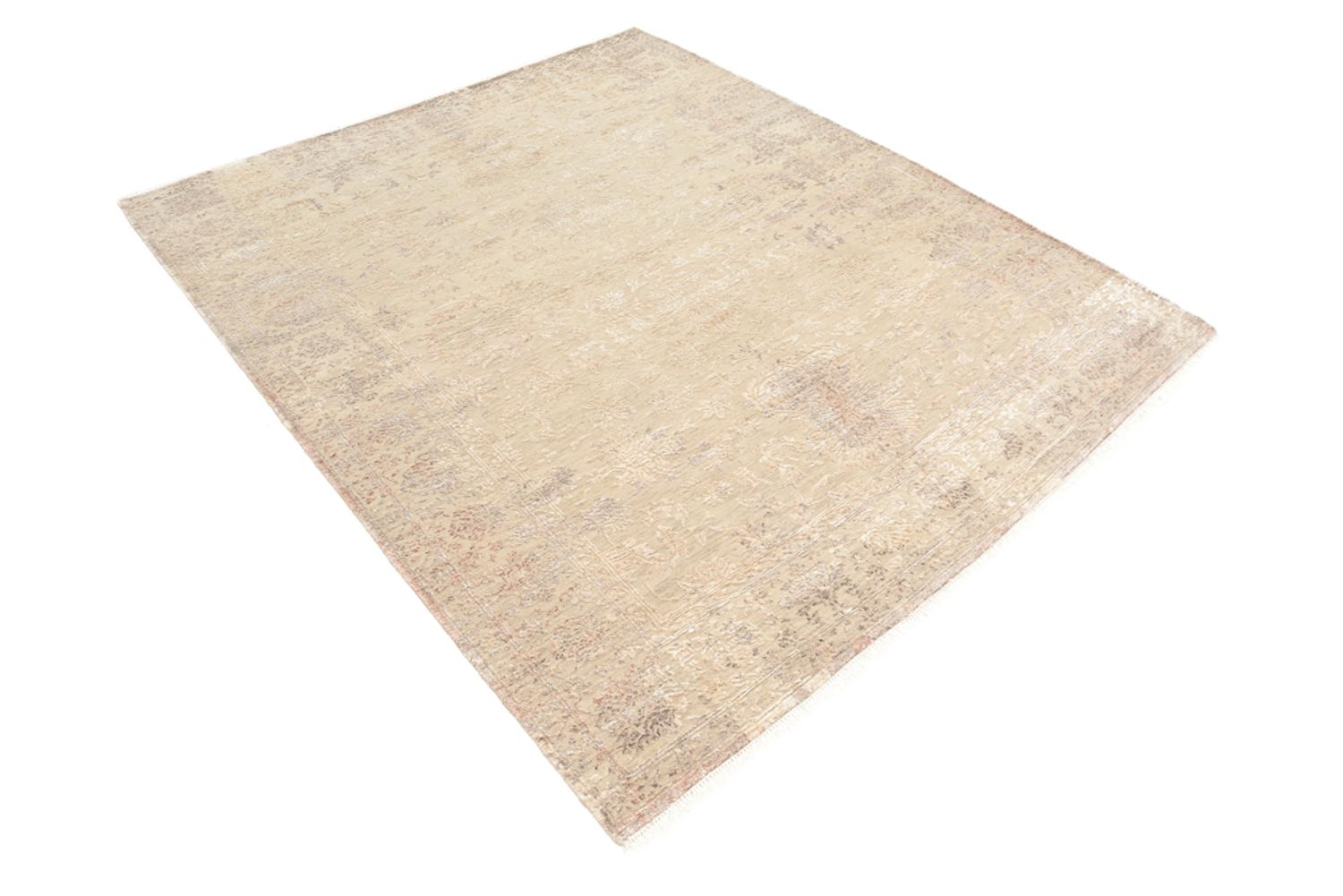 Alfombra de diseño - 183 x 124 cm - beige claro