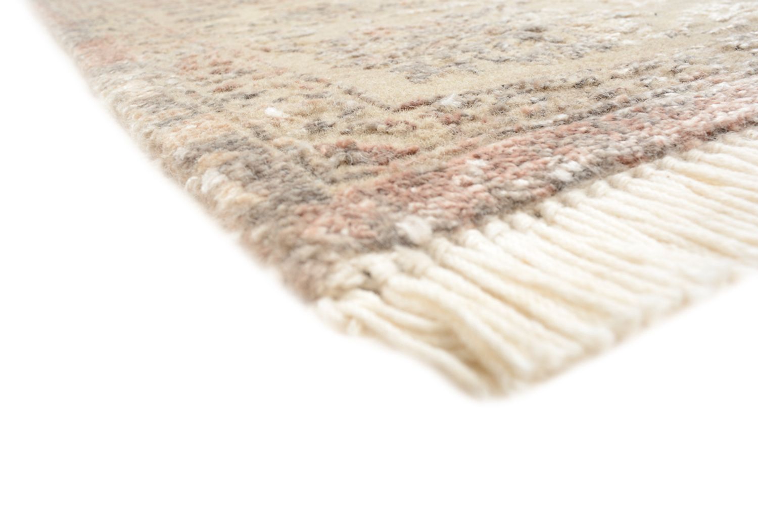 Alfombra de diseño - 183 x 124 cm - beige claro