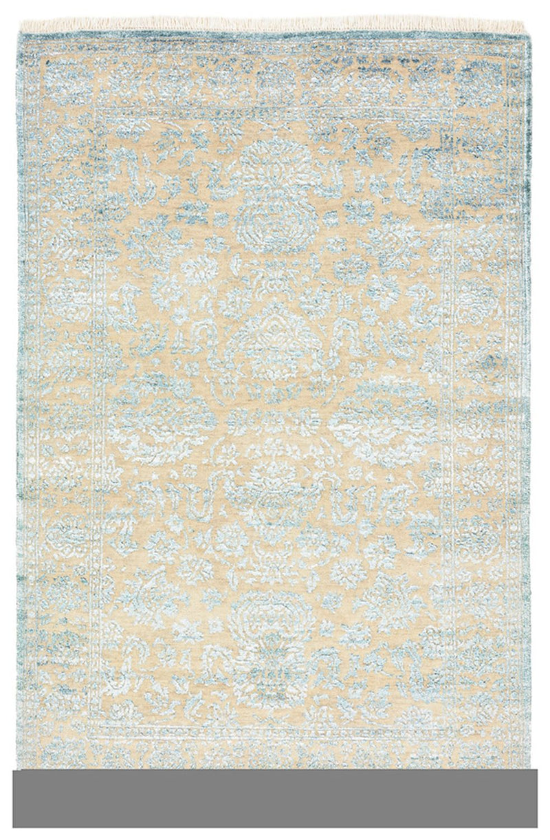 Alfombra de diseño - 148 x 100 cm - azul claro