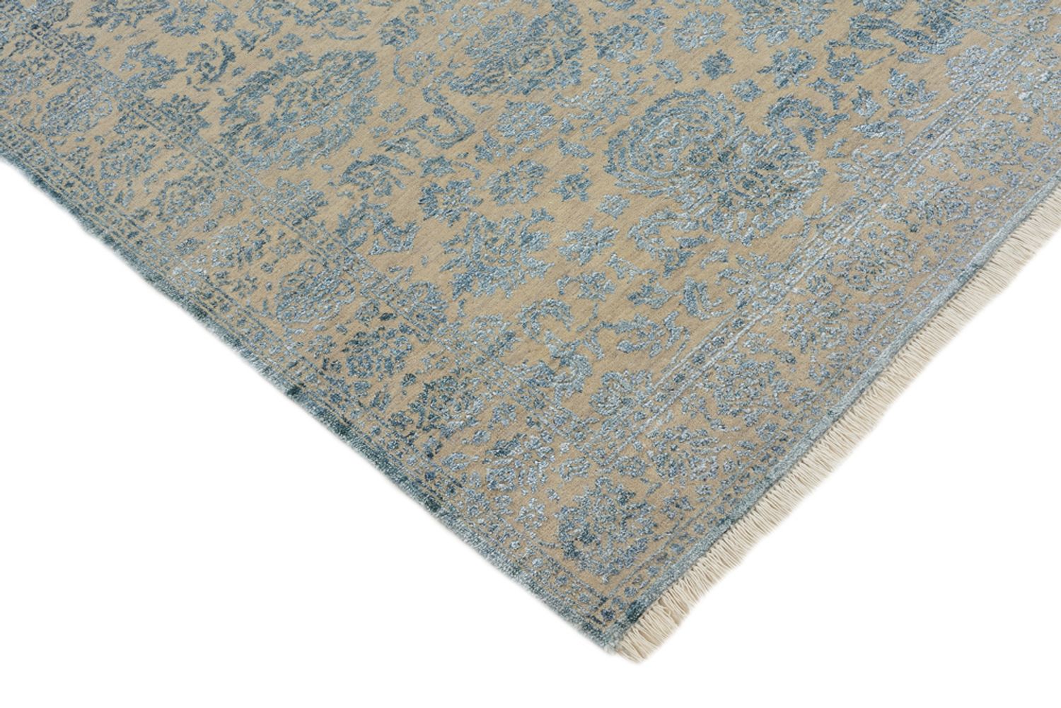 Alfombra de diseño - 148 x 100 cm - azul claro