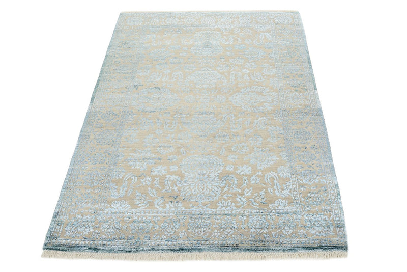 Alfombra de diseño - 148 x 100 cm - azul claro