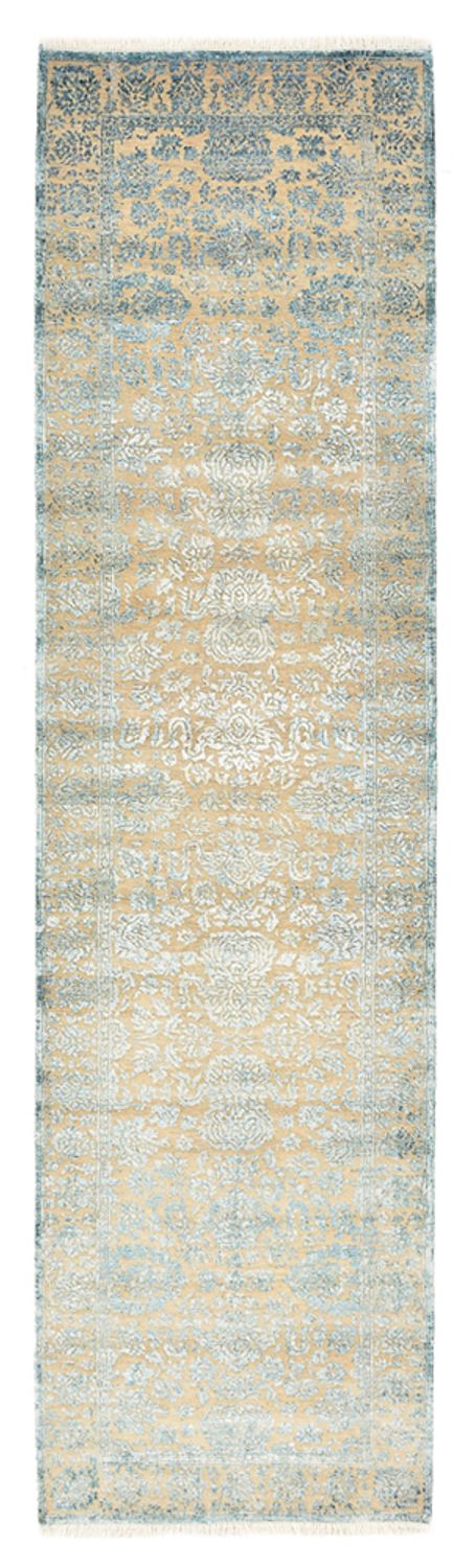 Alfombra de pasillo Alfombra de diseño - 291 x 79 cm - azul claro