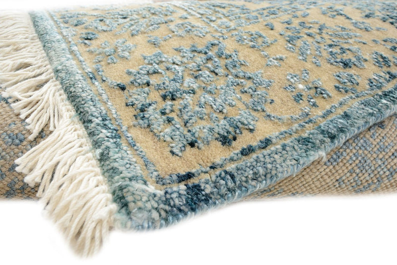 Alfombra de pasillo Alfombra de diseño - 291 x 79 cm - azul claro