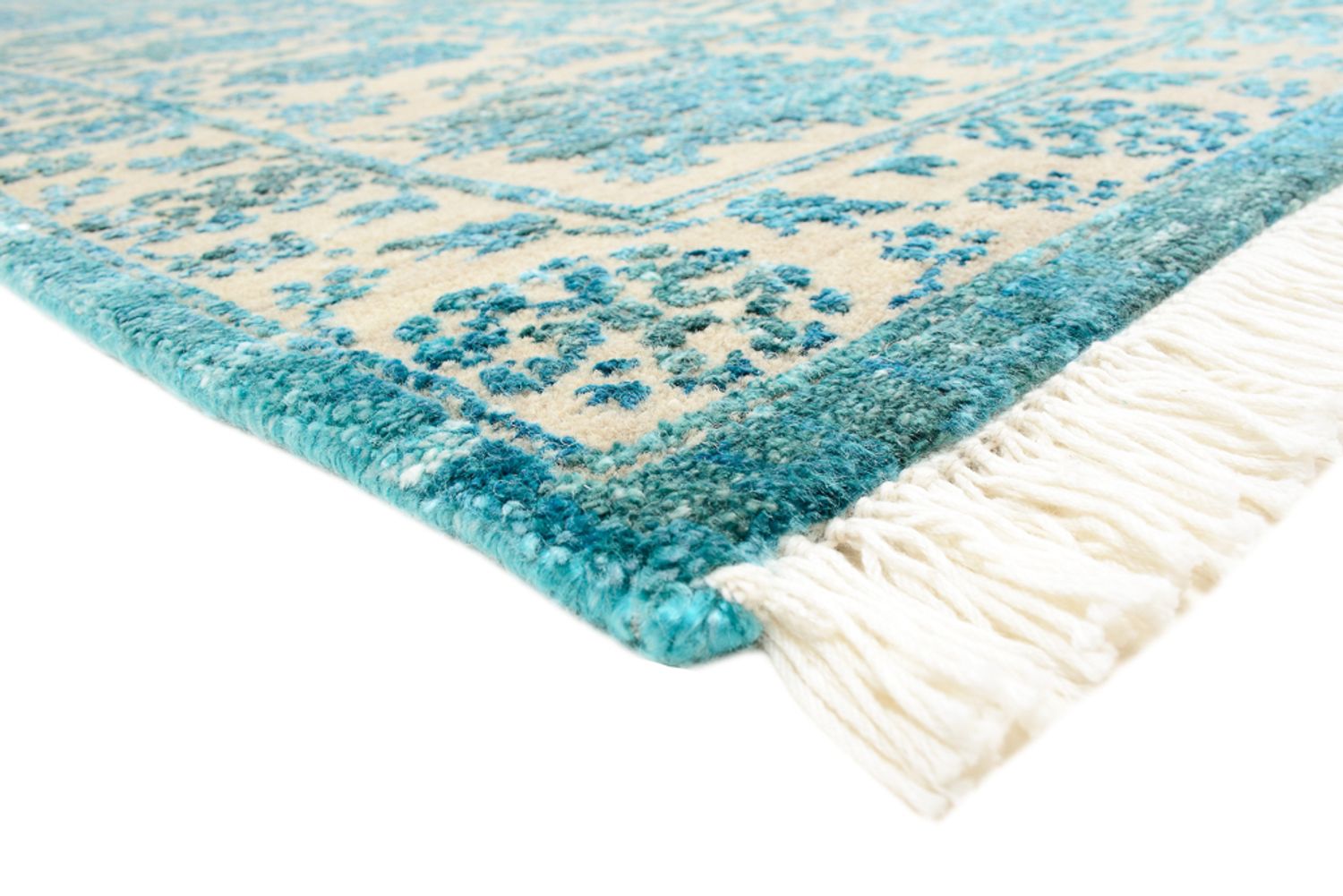Alfombra de diseño - 301 x 203 cm - azul claro