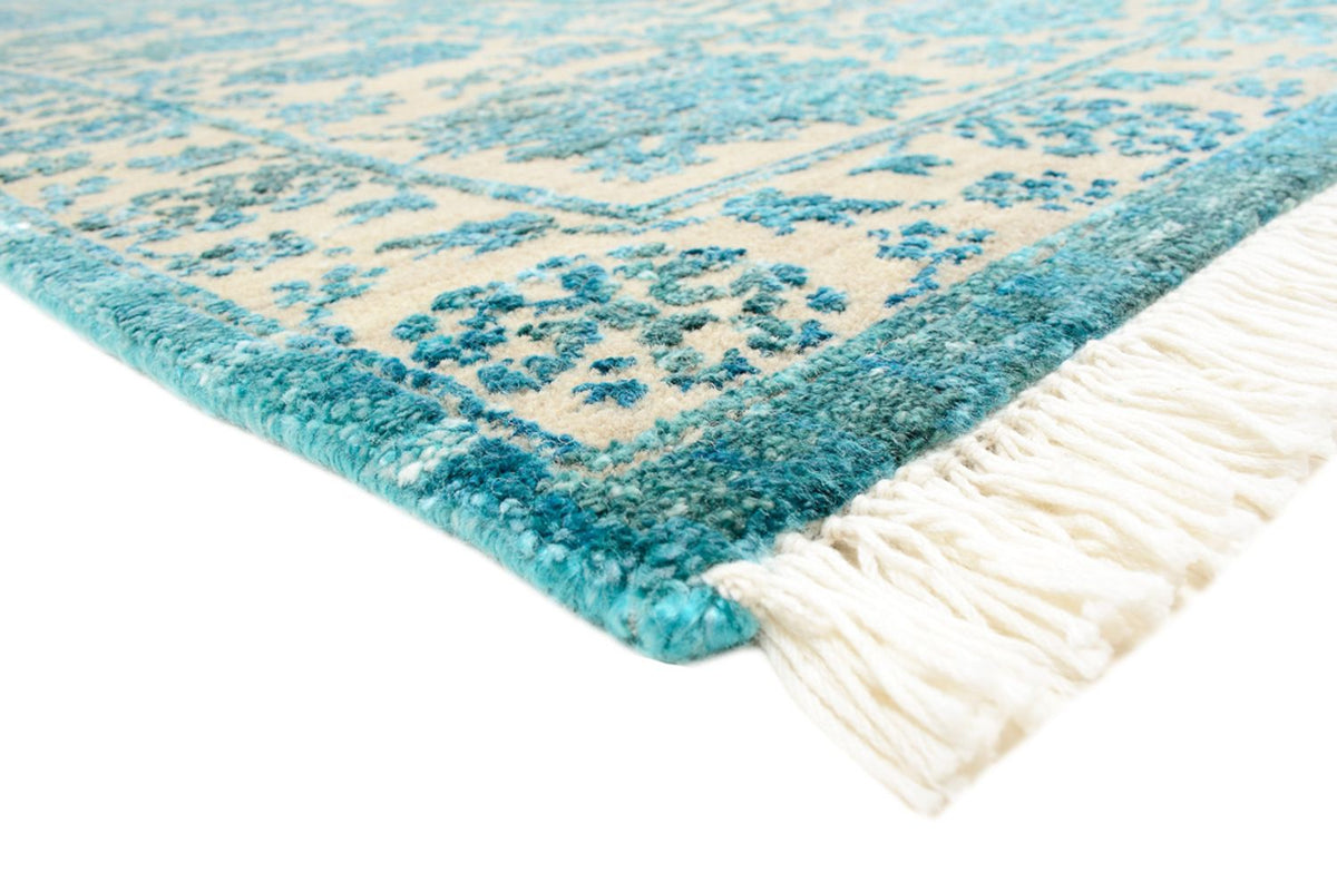 Alfombra de diseño - 301 x 203 cm - azul claro
