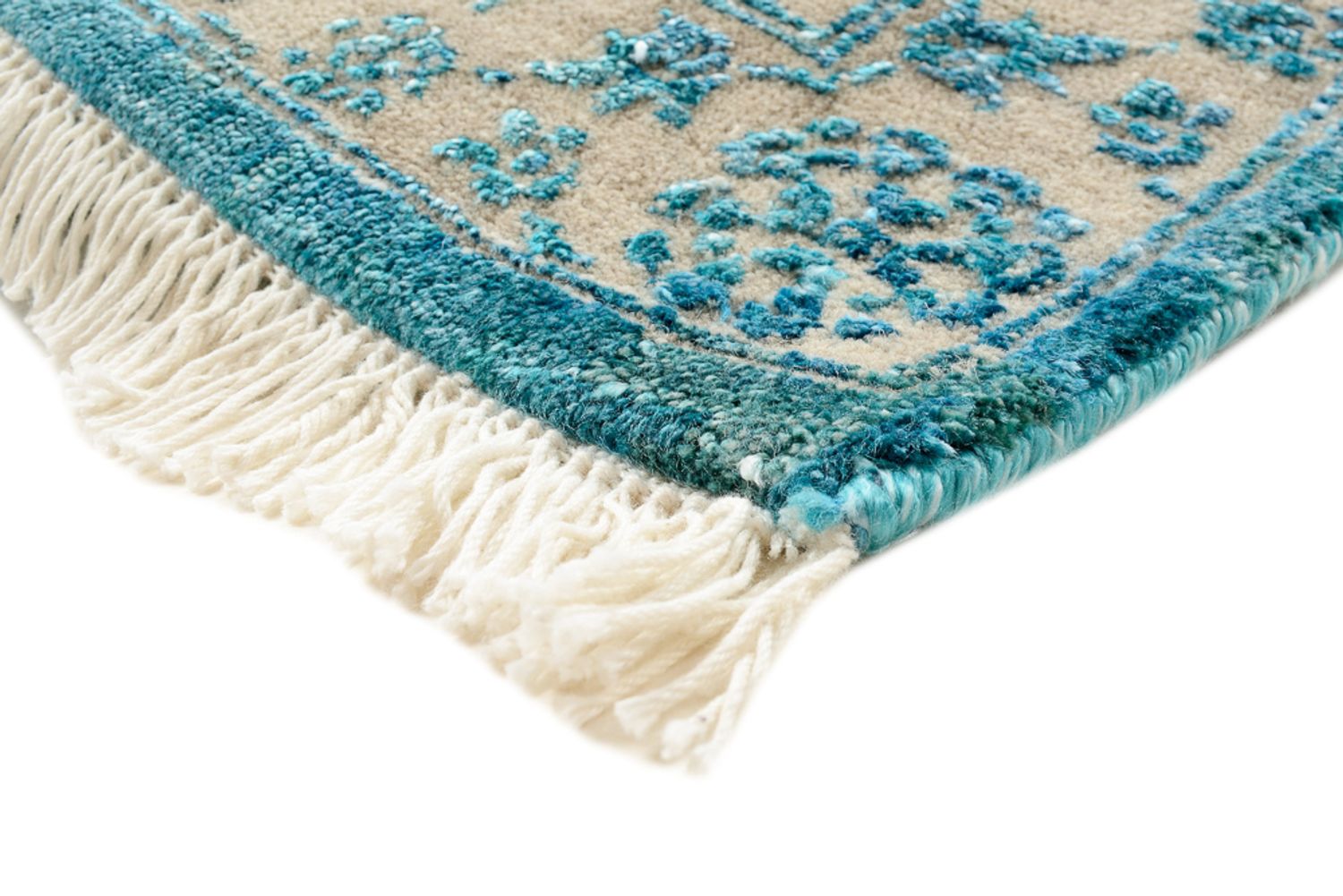 Alfombra de diseño - 301 x 203 cm - azul claro