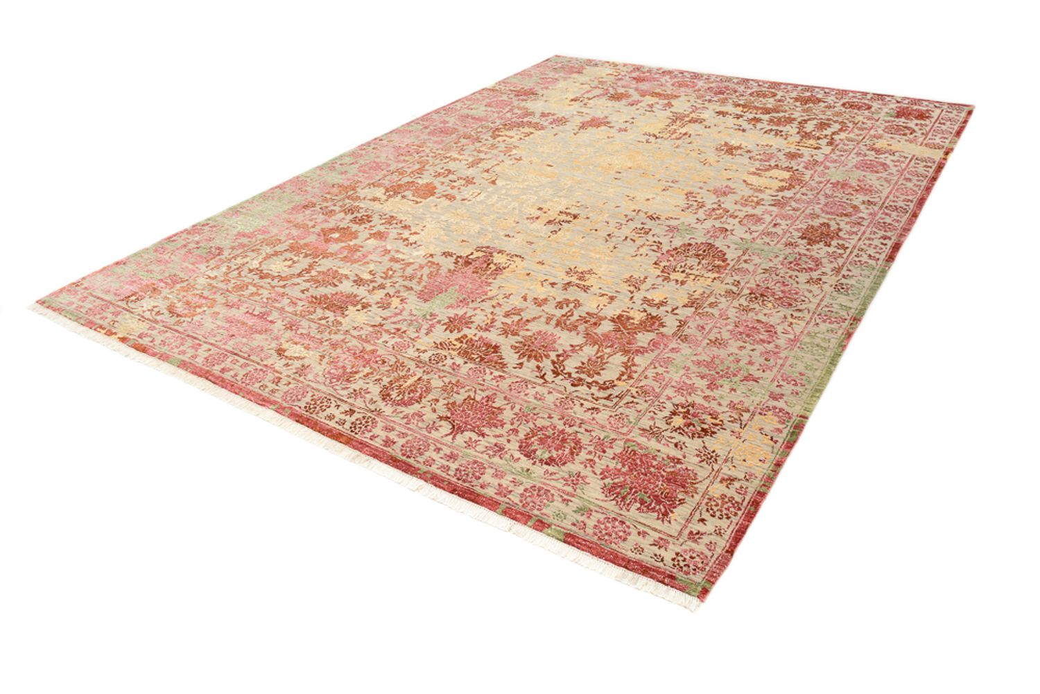 Alfombra de diseño - 341 x 248 cm - rojo claro