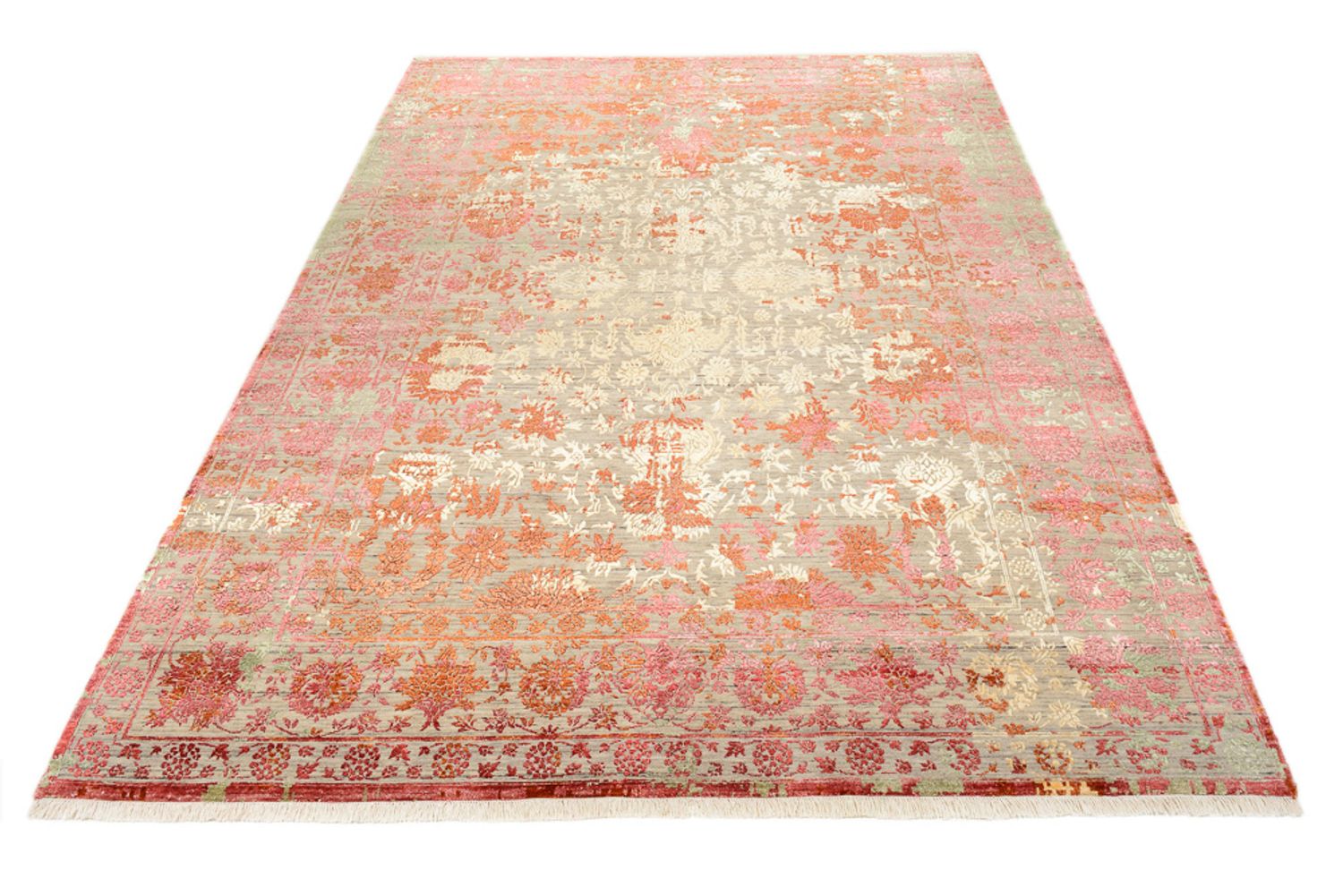 Alfombra de diseño - 341 x 248 cm - rojo claro