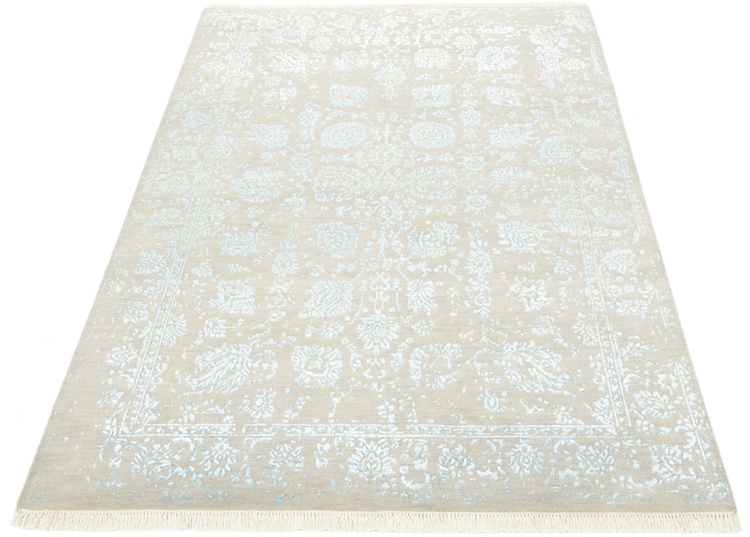 Alfombra de diseño - 177 x 124 cm - gris claro