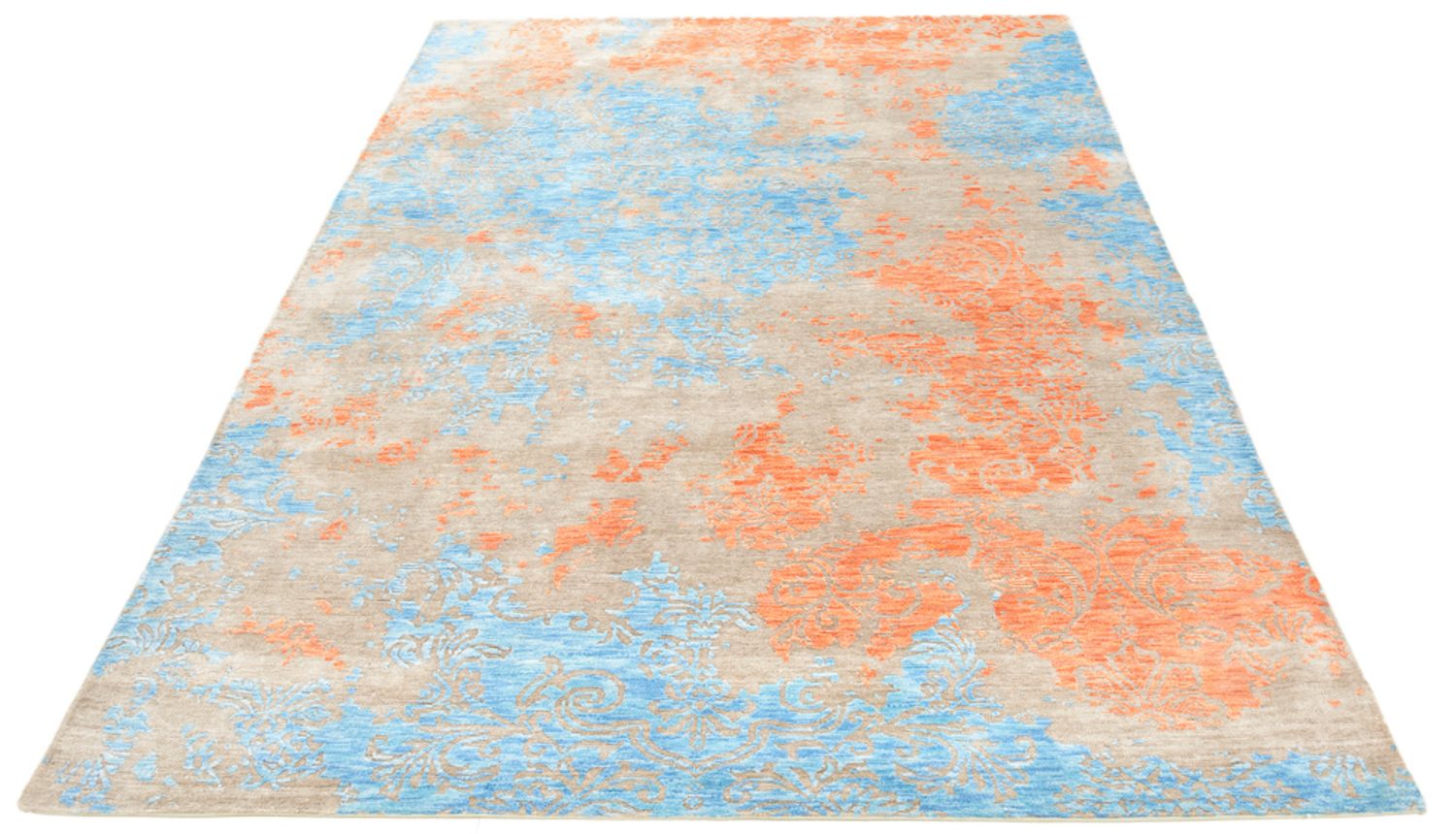 Alfombra de diseño - 243 x 175 cm - multicolor