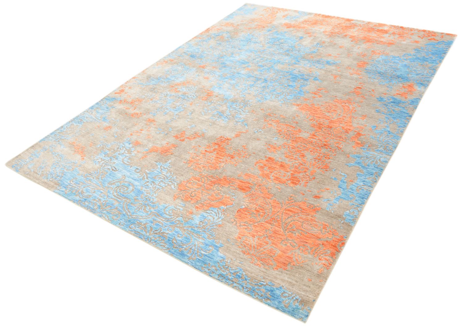 Alfombra de diseño - 243 x 175 cm - multicolor