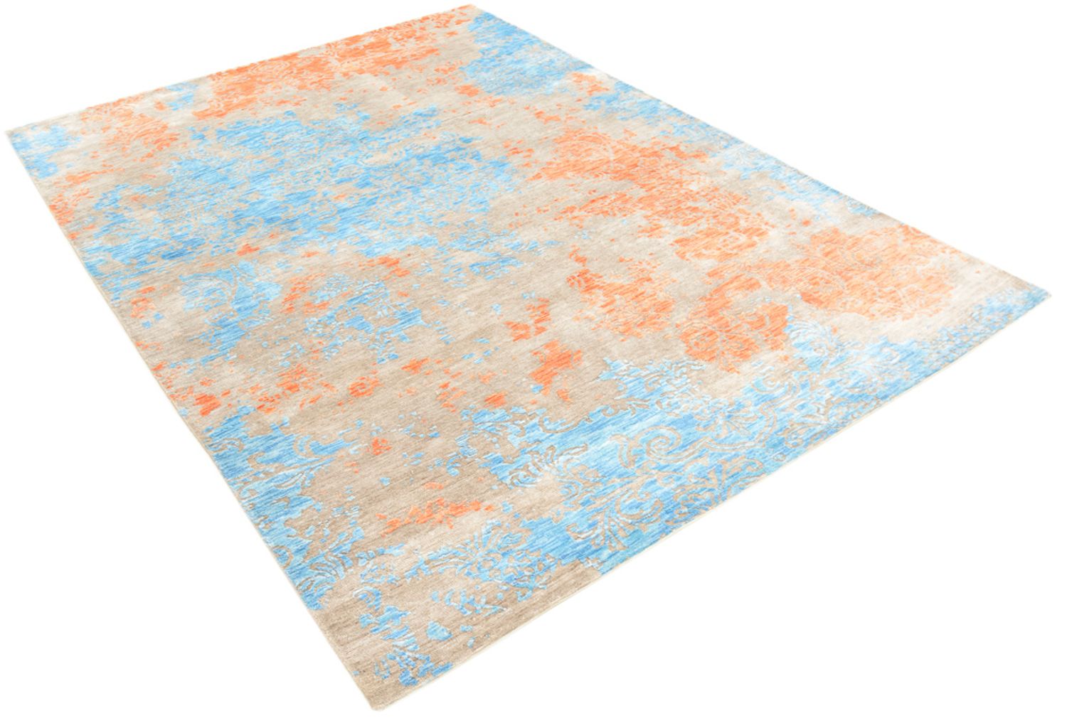Alfombra de diseño - 243 x 175 cm - multicolor