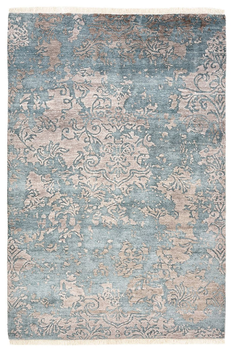 Alfombra de diseño - 177 x 121 cm - azul marino