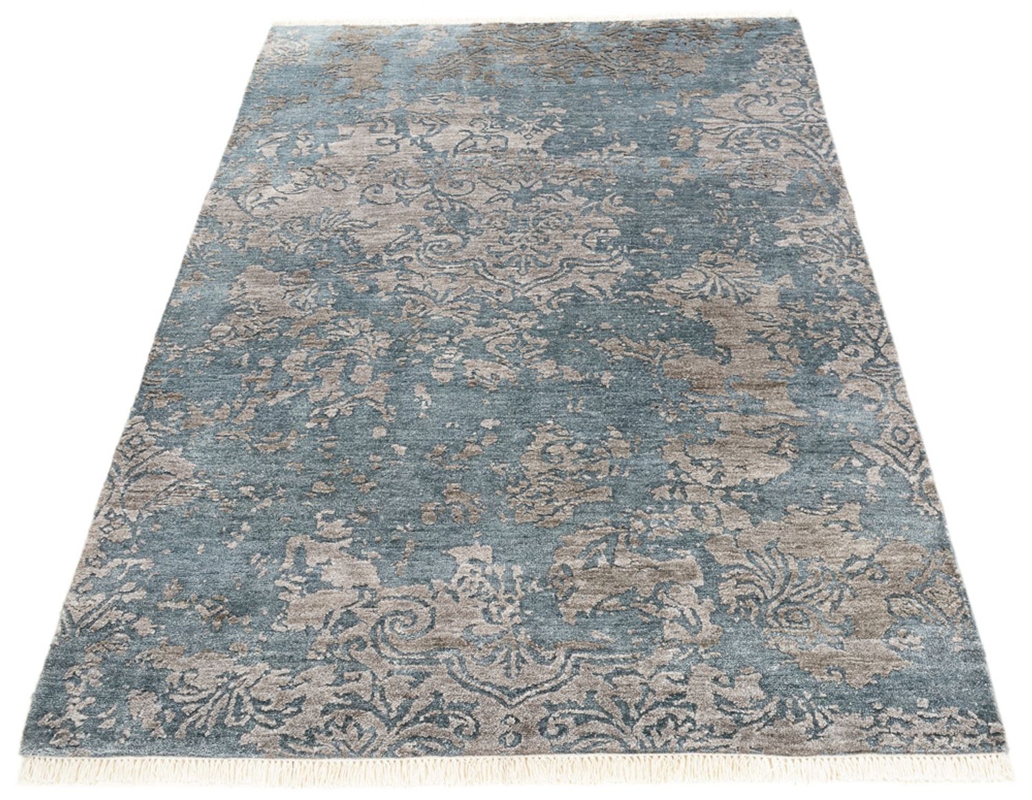 Alfombra de diseño - 177 x 121 cm - azul marino