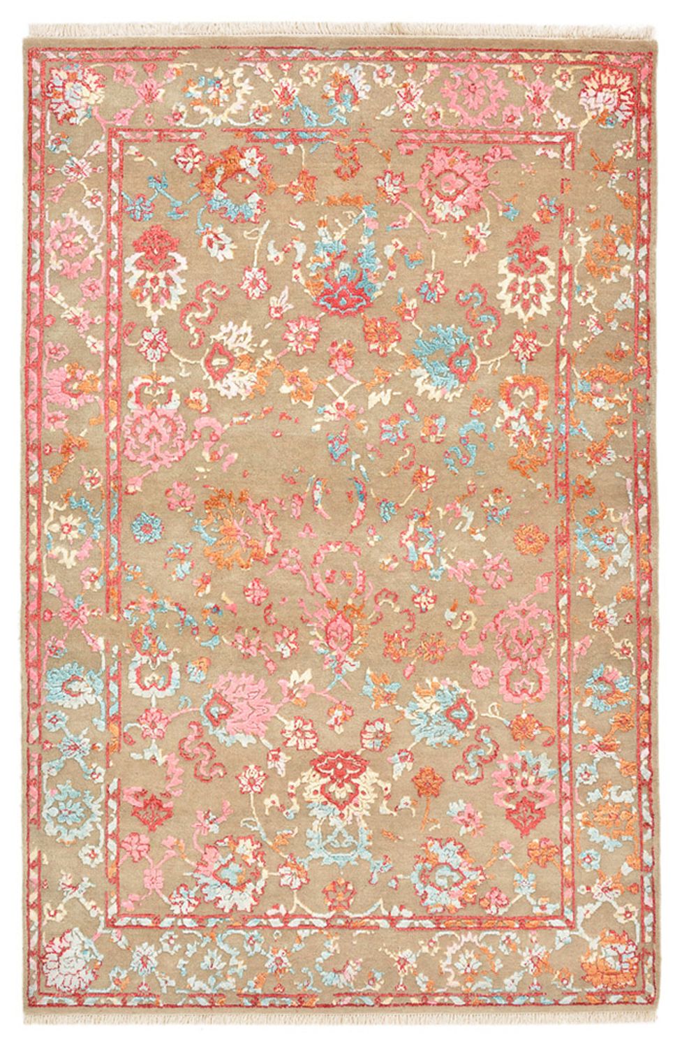 Alfombra de diseño - 179 x 118 cm - multicolor