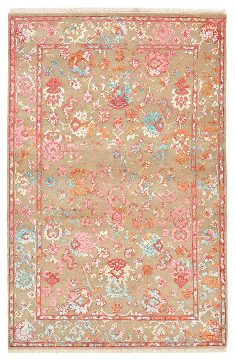 Alfombra de diseño - 179 x 118 cm - multicolor