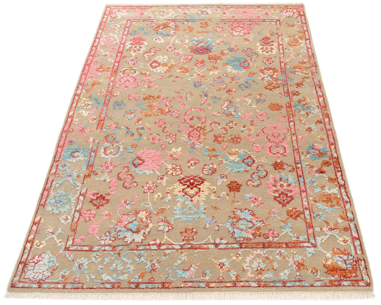 Alfombra de diseño - 179 x 118 cm - multicolor