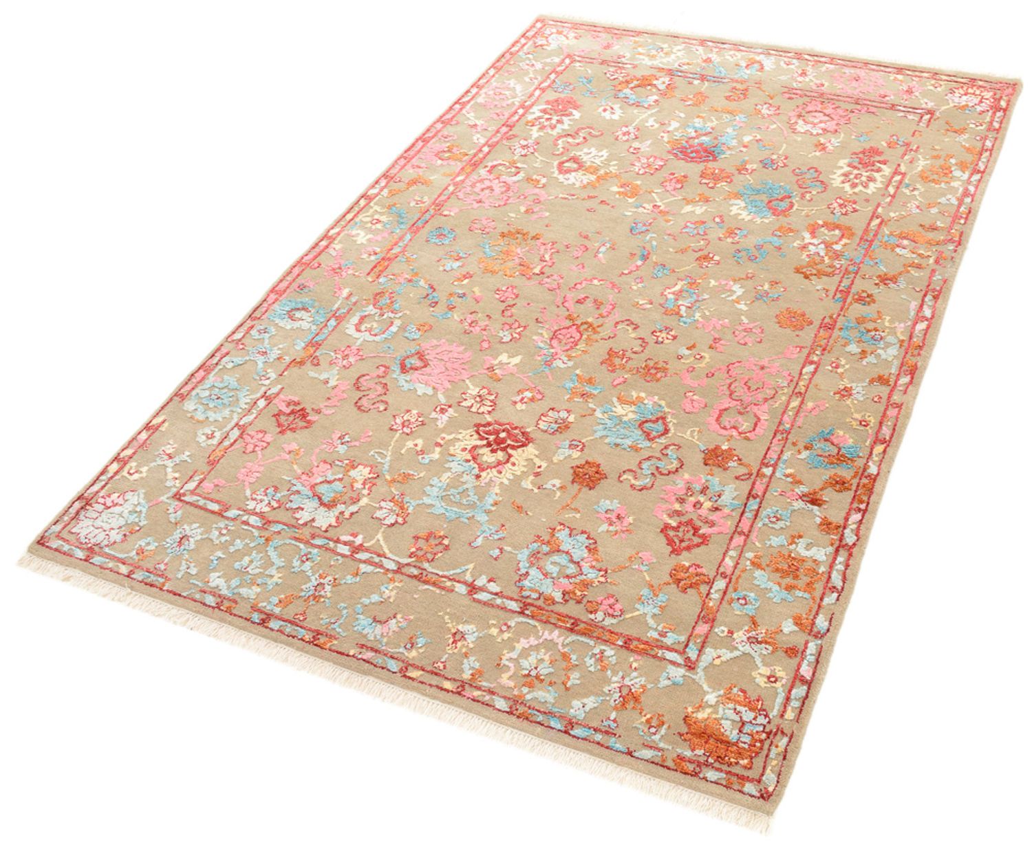 Alfombra de diseño - 179 x 118 cm - multicolor