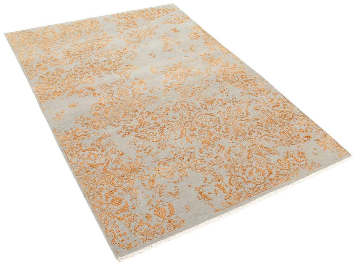 Alfombra de diseño - 181 x 129 cm - gris