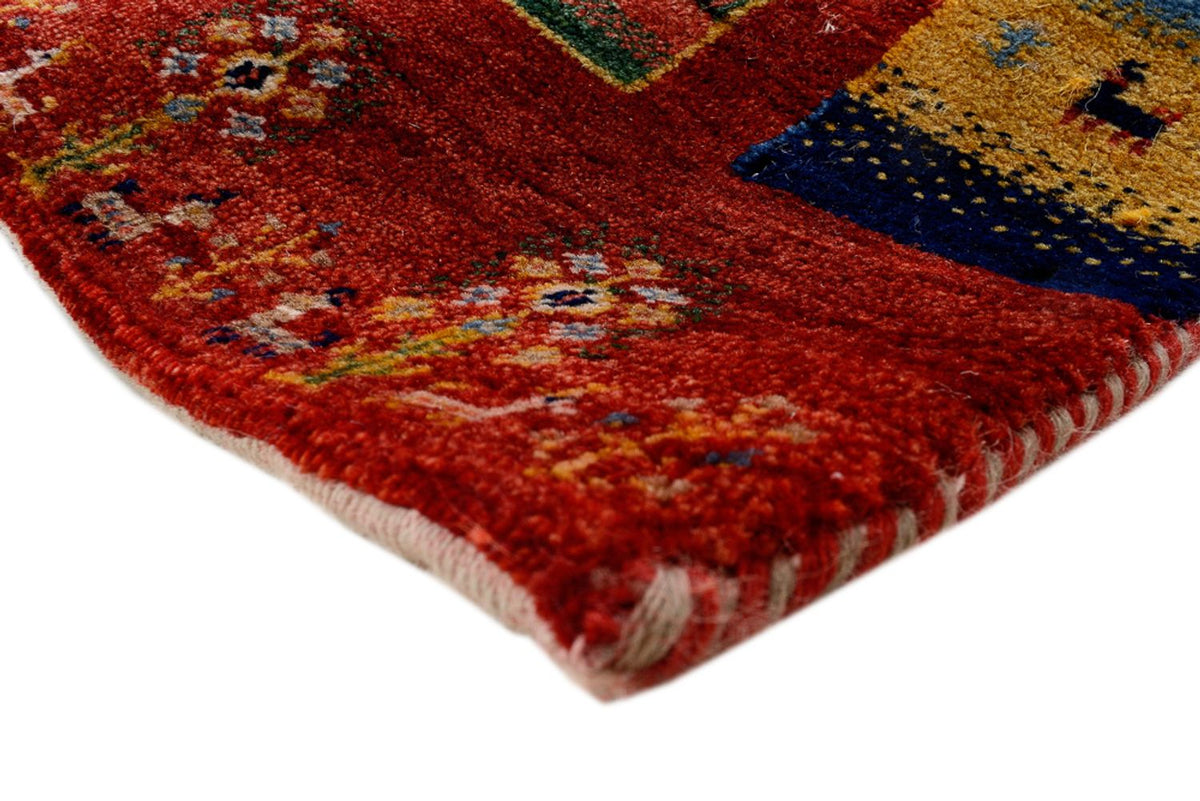 Alfombra Gabbeh - Loribaft Indus - 204 x 150 cm - multicolor