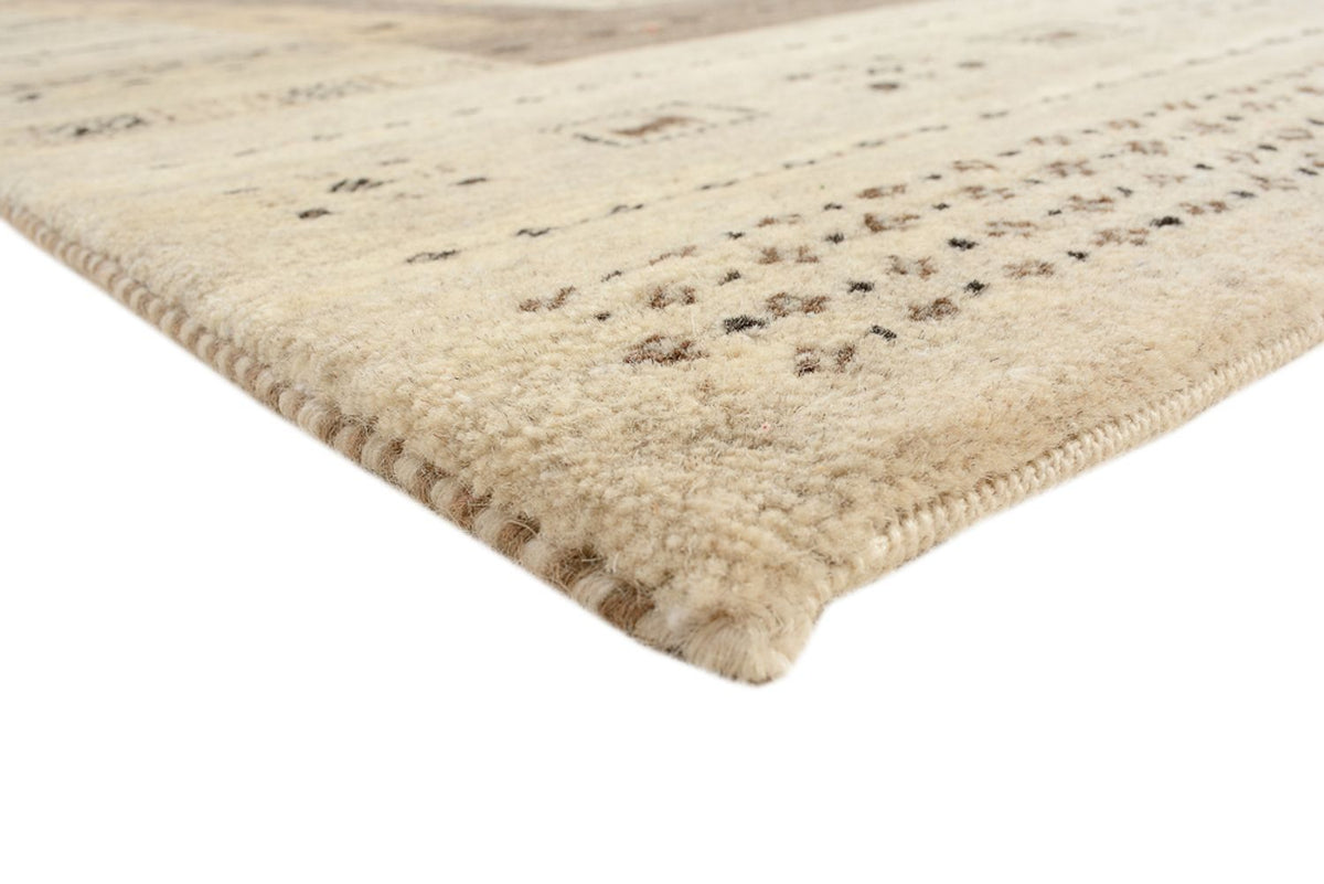 Alfombra Gabbeh - Loribaft Indus - 203 x 146 cm - beige oscuro