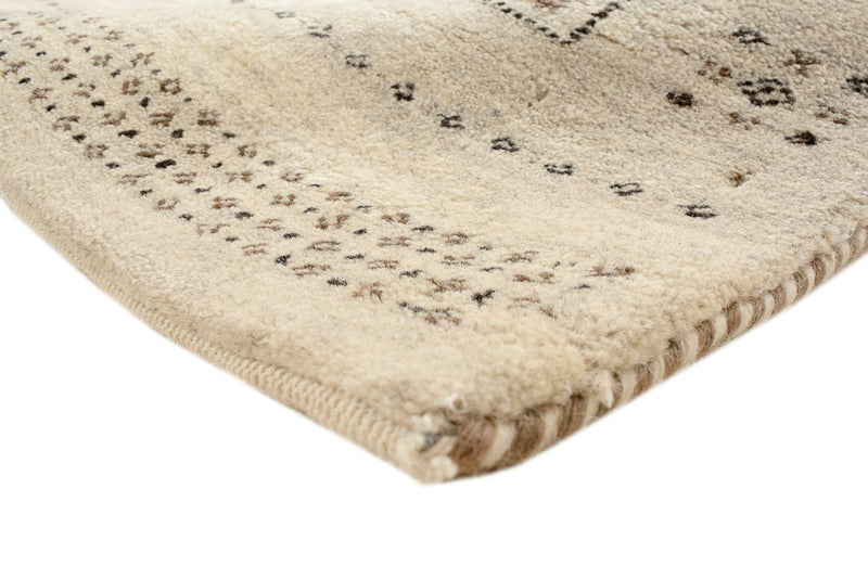 Alfombra Gabbeh - Loribaft Indus - 203 x 146 cm - beige oscuro