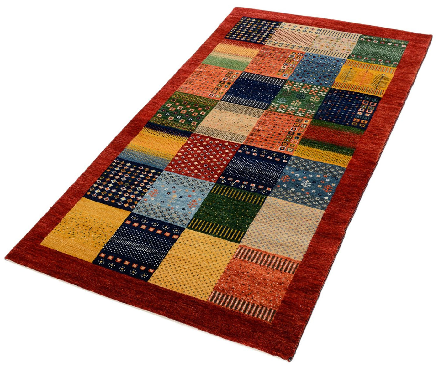 Loribaft Indo Alfombra 162x91cm - Alfombra de lana